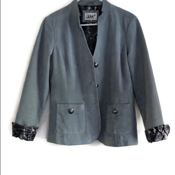 Live a Little Women’s size M suede jacket - Picture 4 of 7